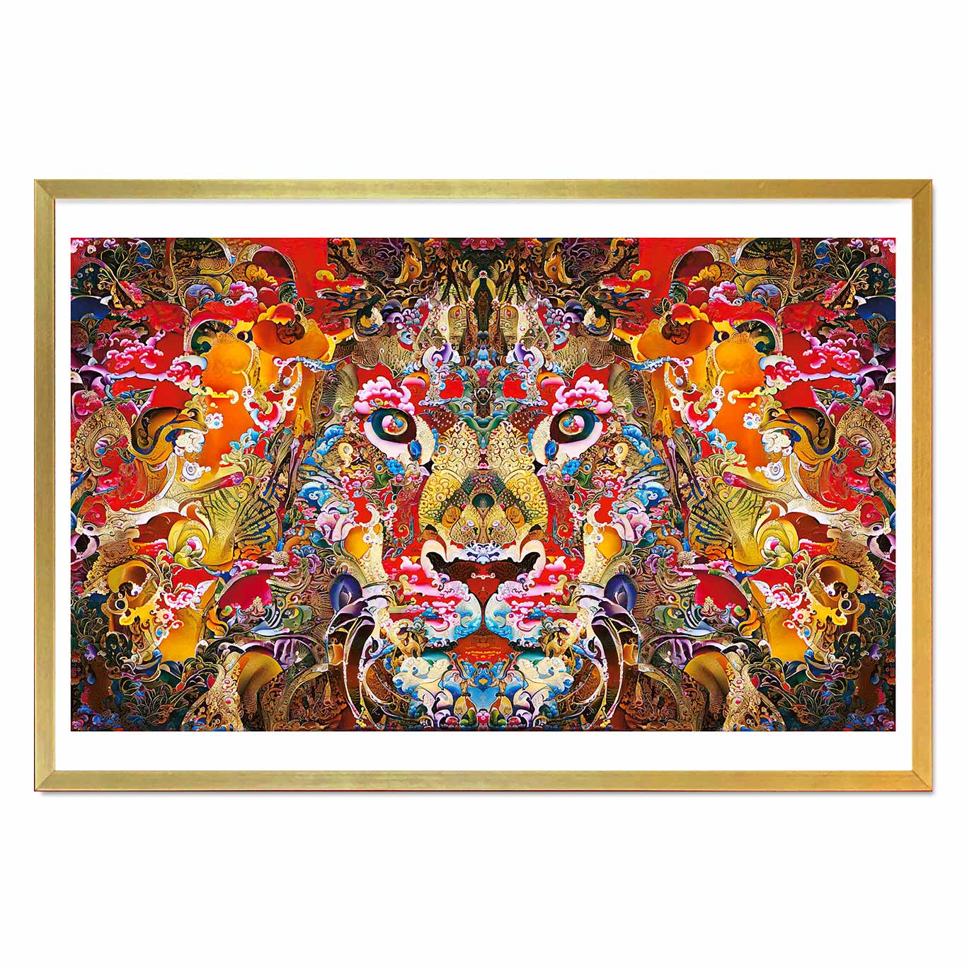 'Leo King' Framed Print