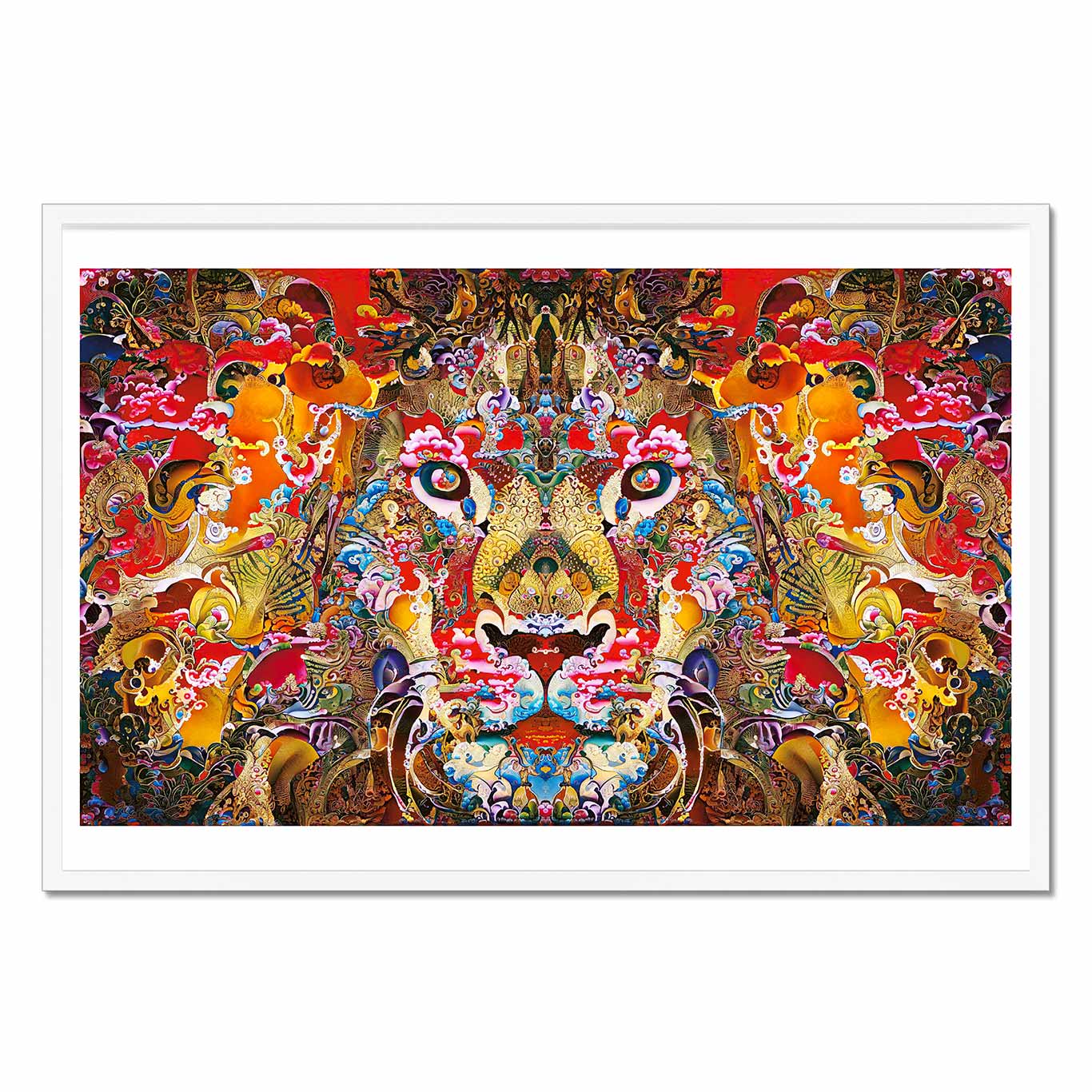 'Leo King' Framed Print