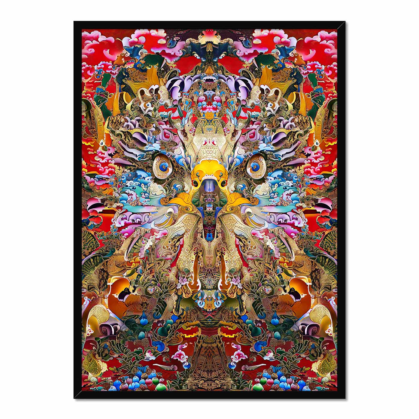 'Return of the Bird Tribes' Framed Print