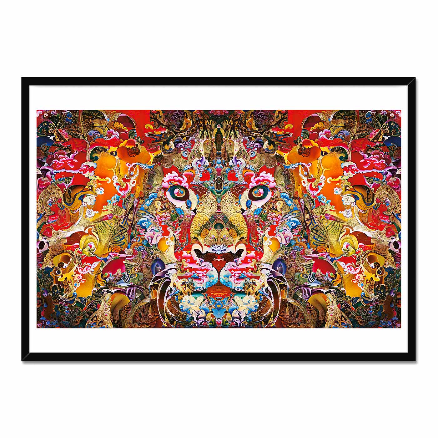 'Leo King' Framed Print