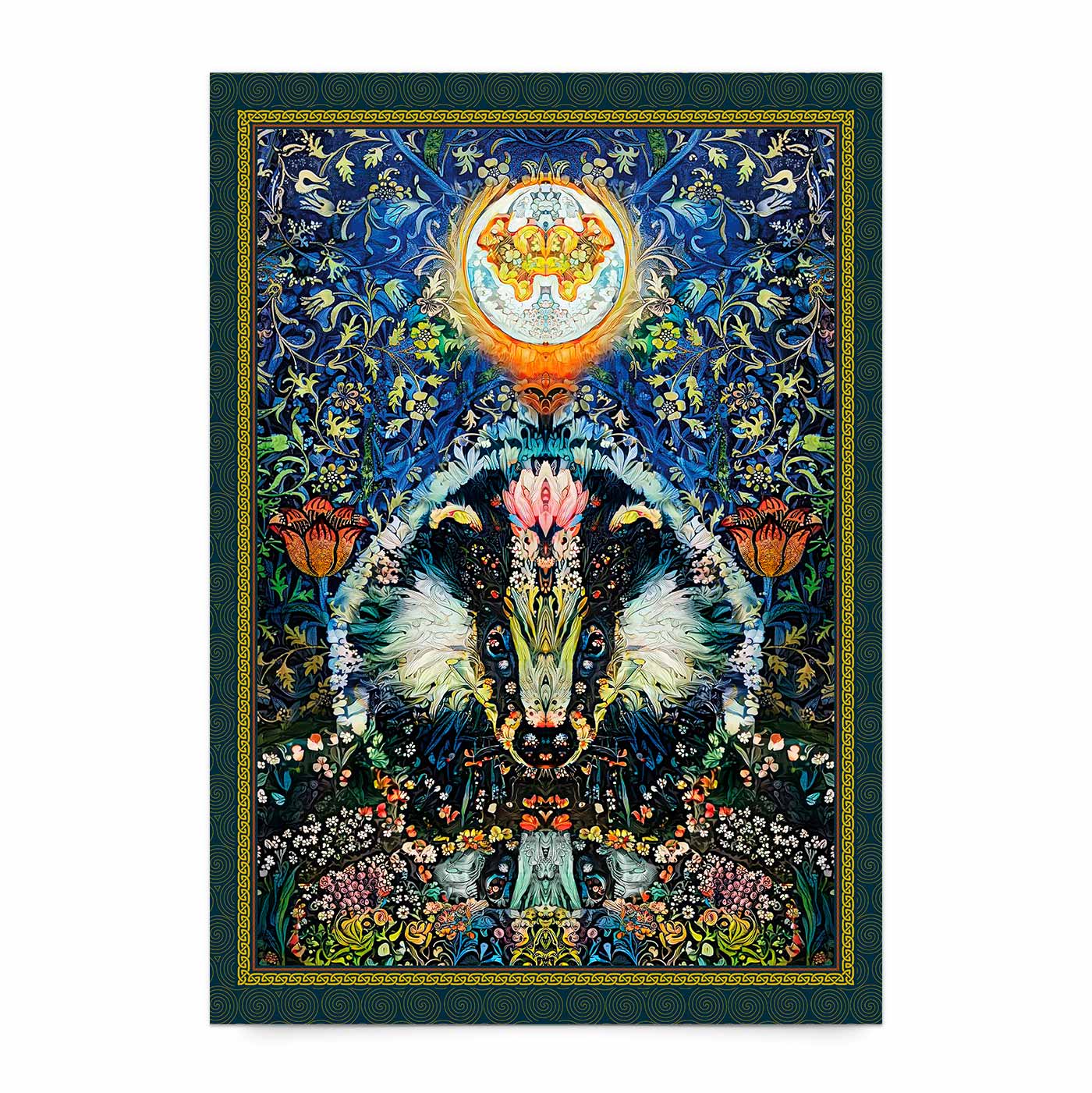 'Medicine Badger Moon' Fine Art Print