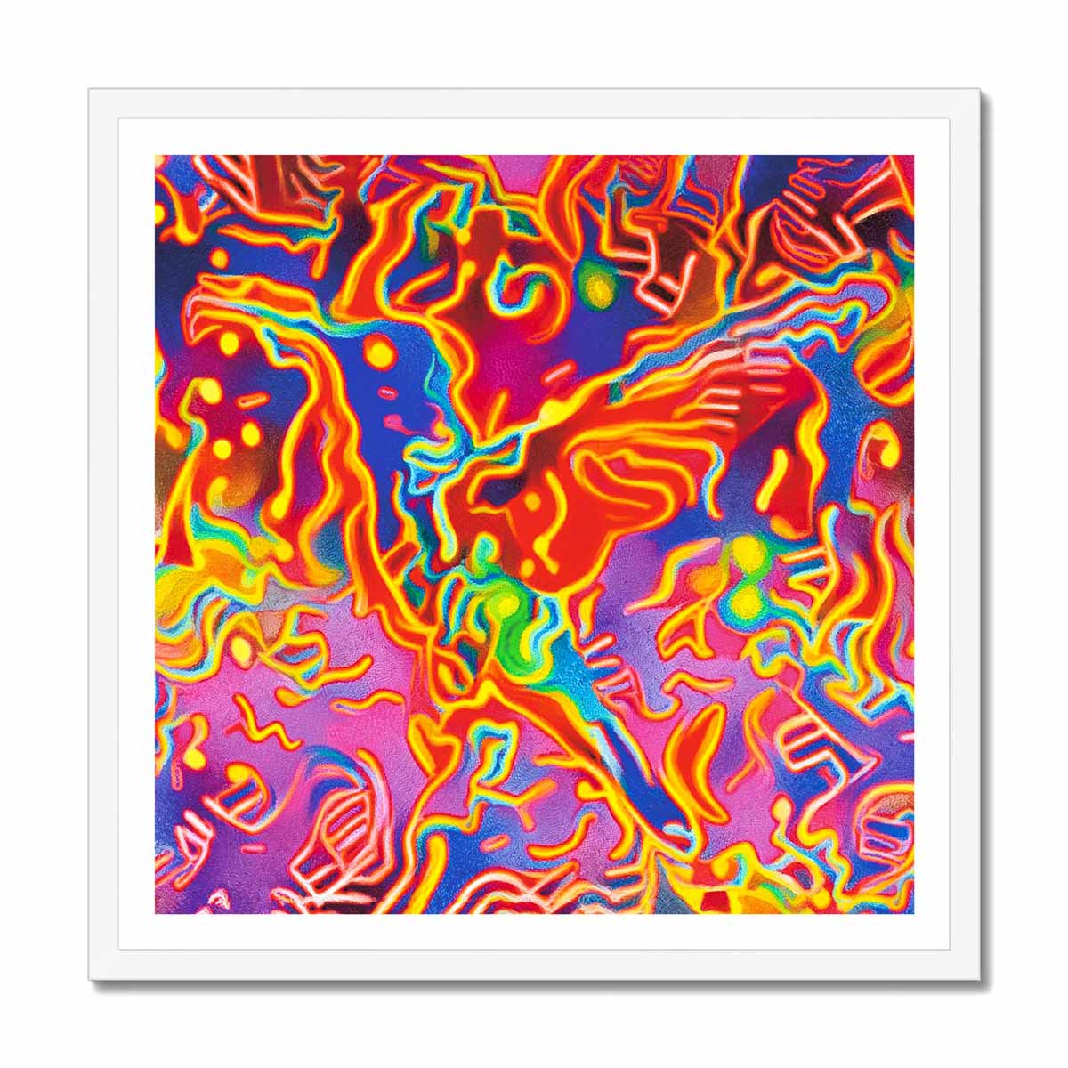 'Huichol Hummingbird' Framed Print