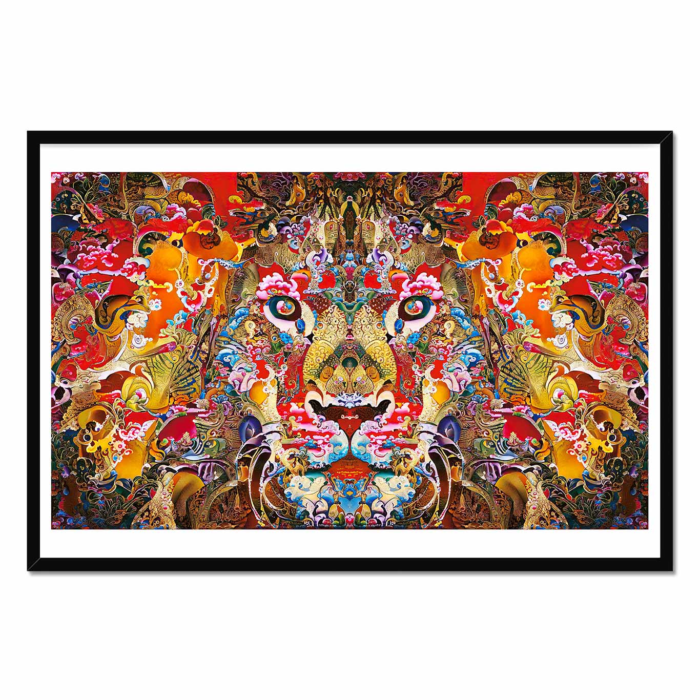 'Leo King' Framed Print