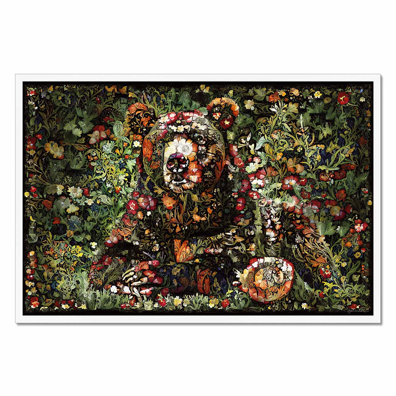 'William's Bear' Framed Print