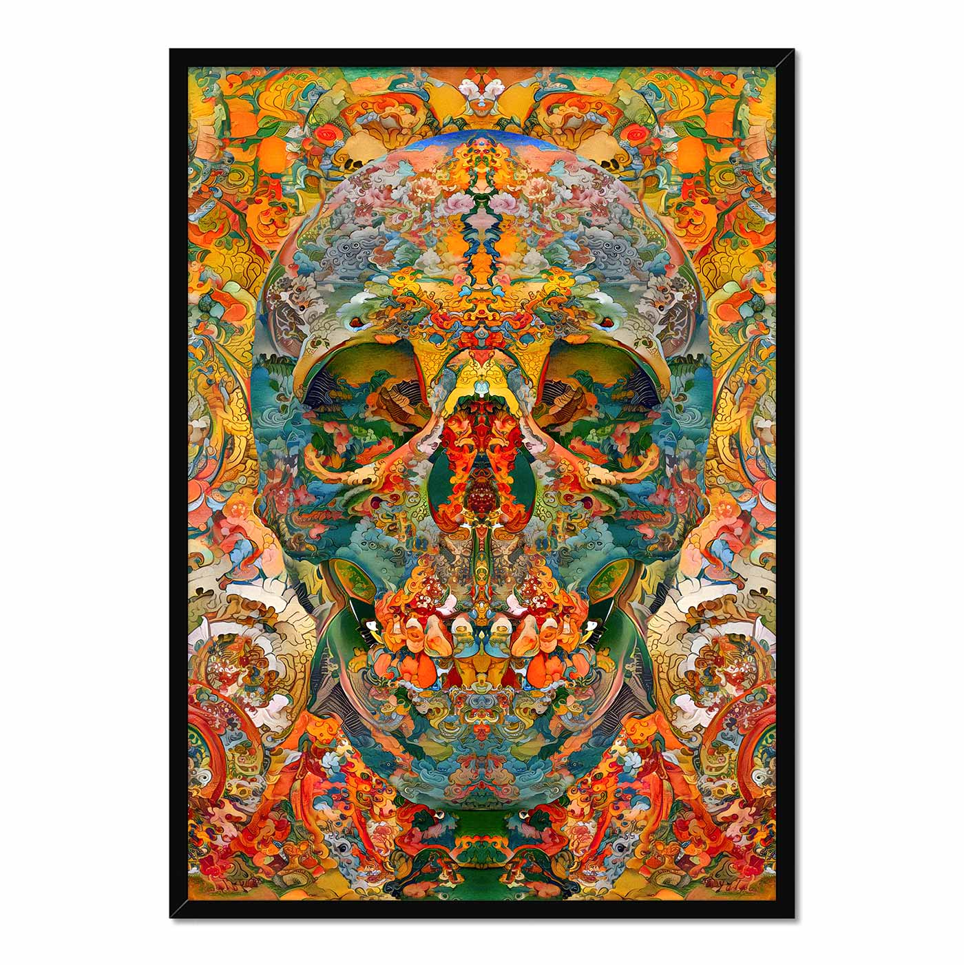 'Death Before Dying' Framed Print