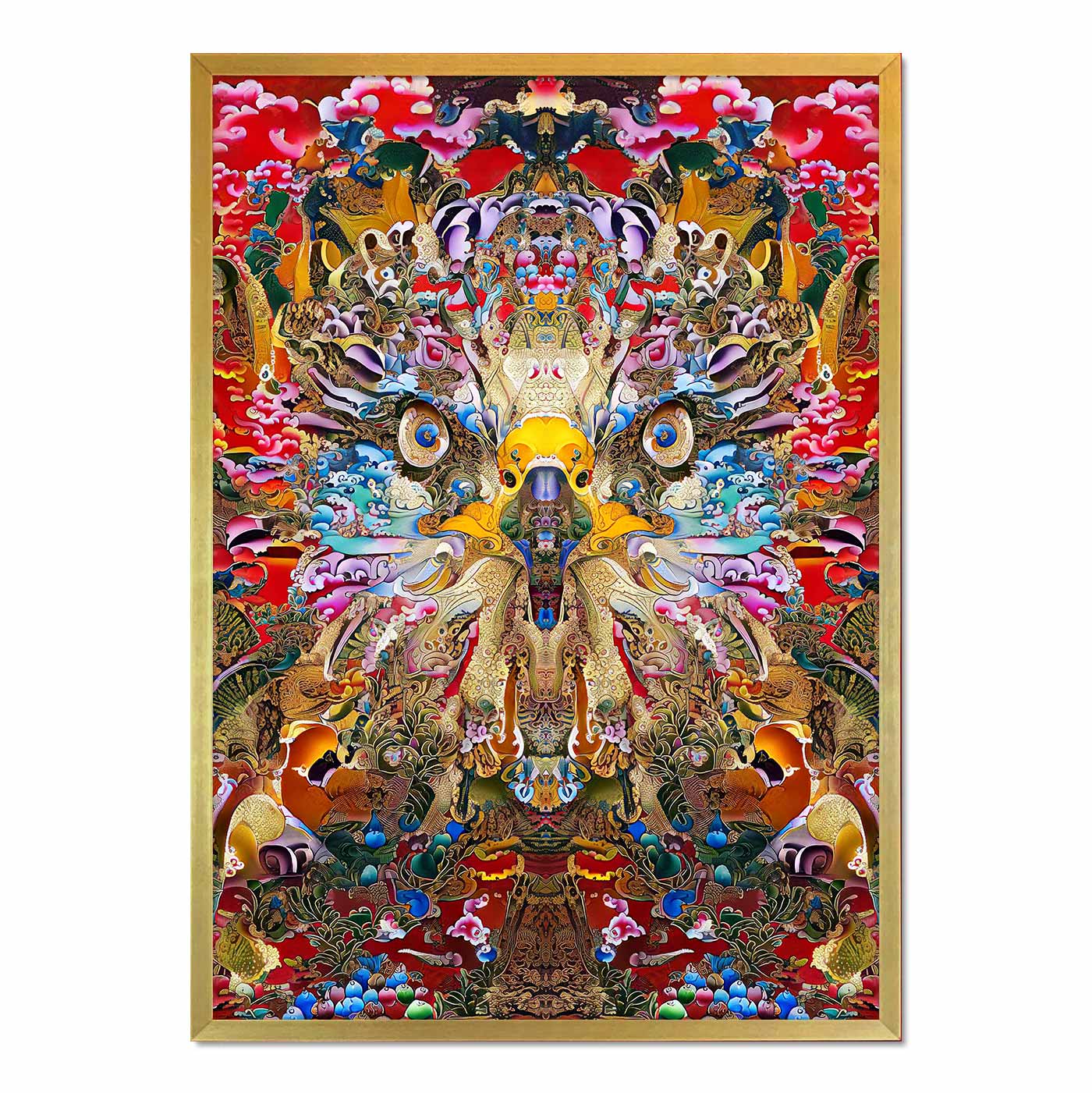 'Return of the Bird Tribes' Framed Print