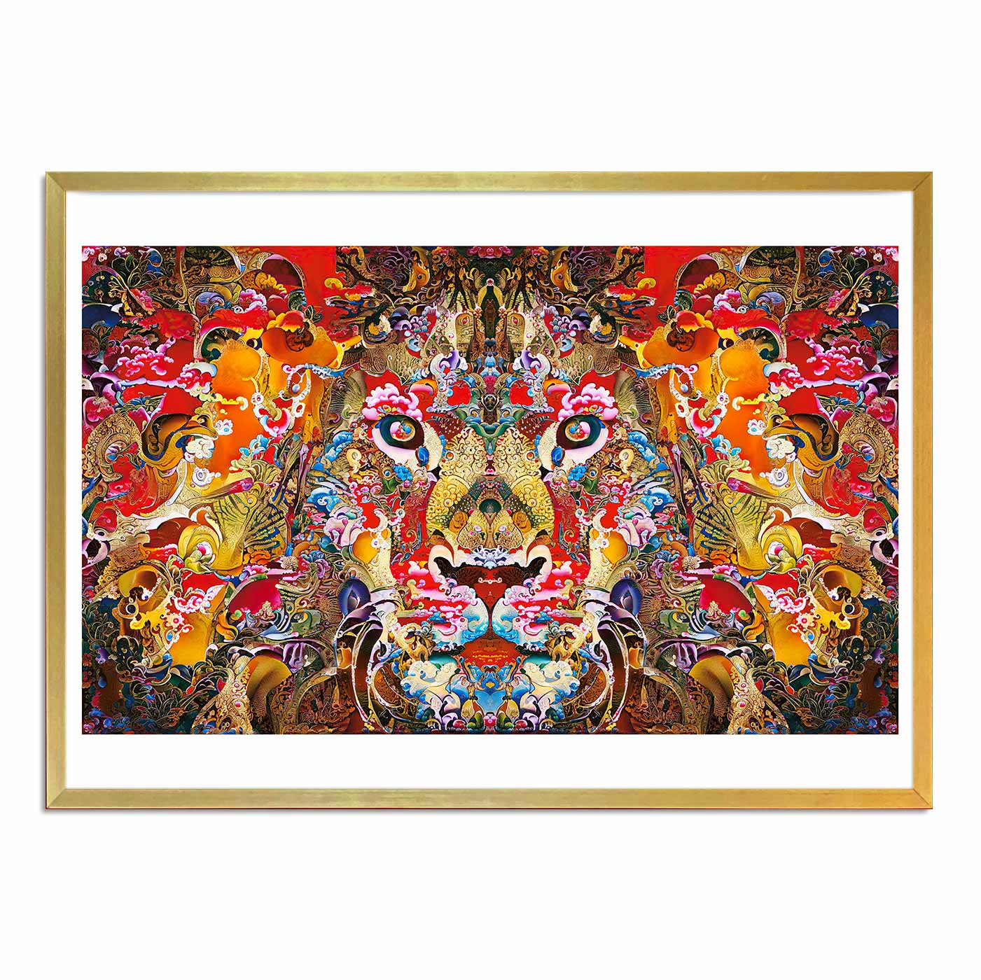 'Leo King' Framed Print