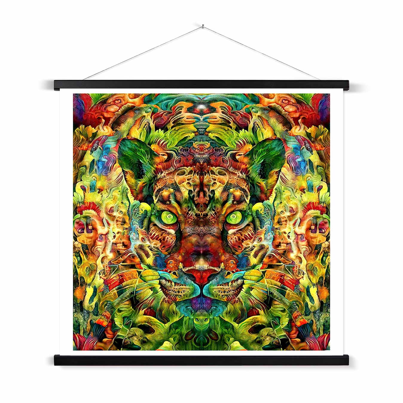 'Ayahuascero Jaguar II' Fine Art Print
