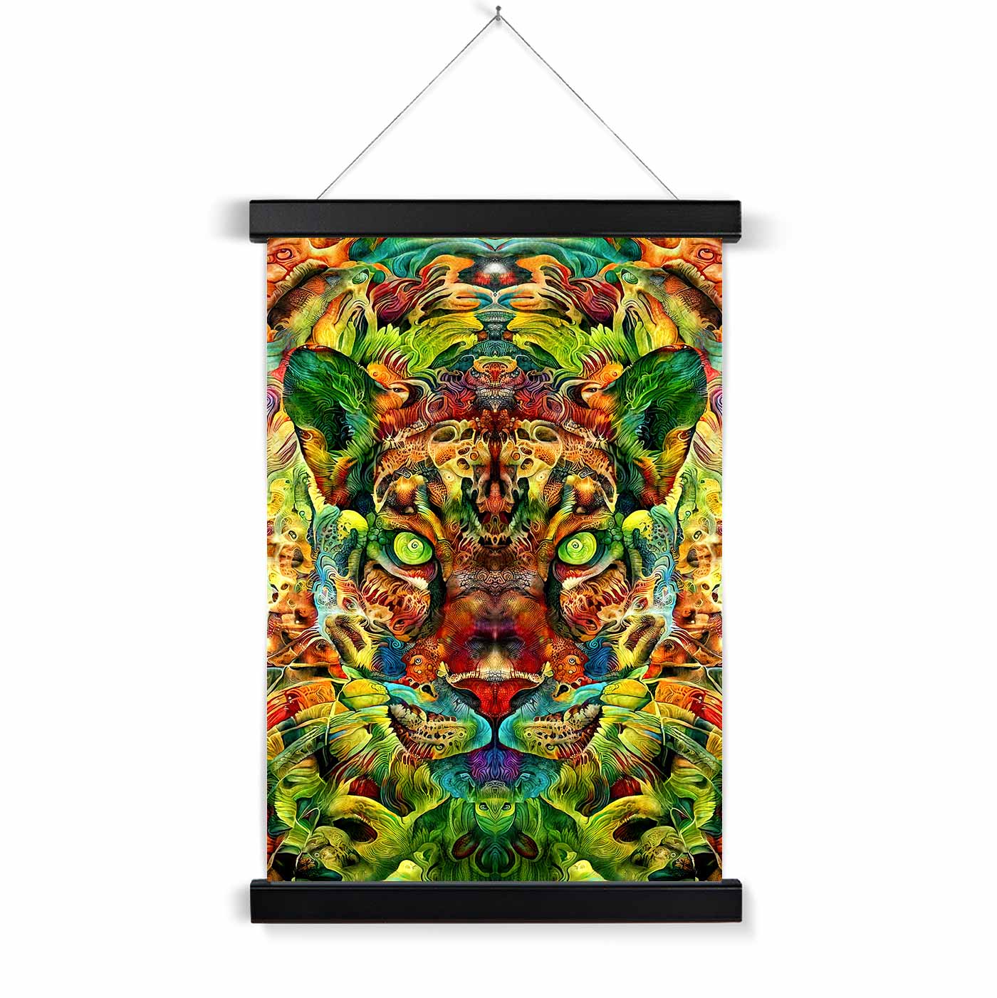 'Ayahuascero Jaguar II' Fine Art Print
