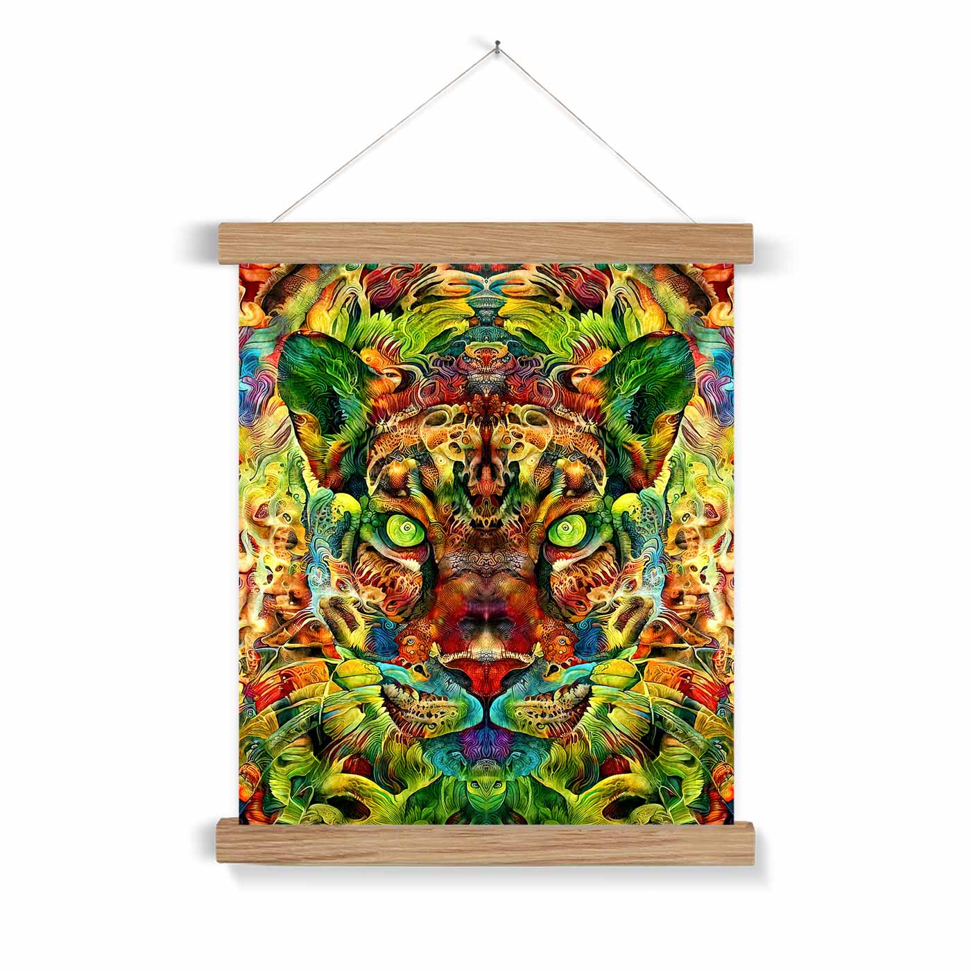 'Ayahuascero Jaguar II' Fine Art Print