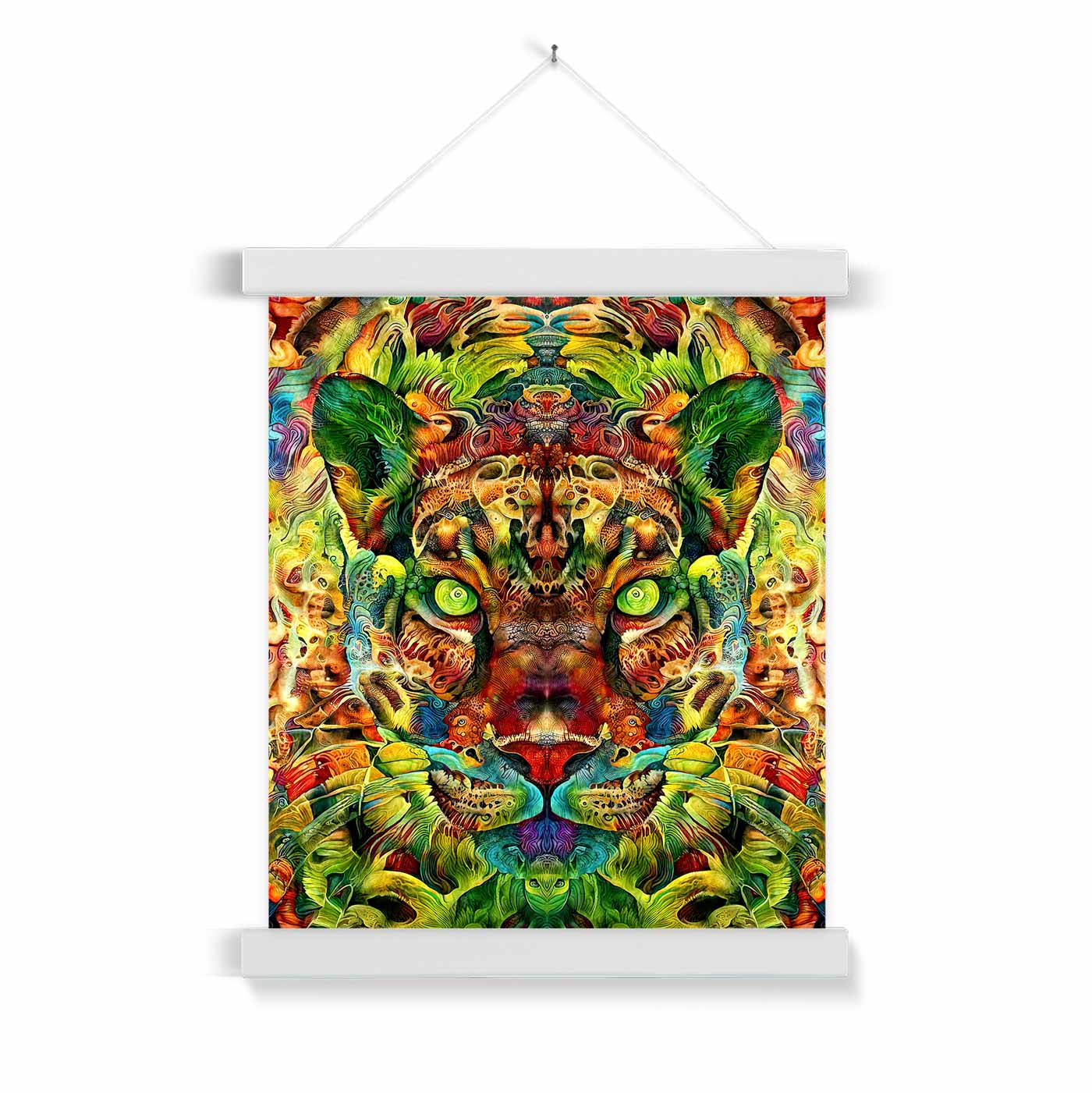 'Ayahuascero Jaguar II' Fine Art Print
