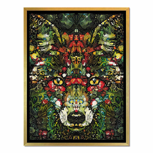 'William's Fox' Framed Print