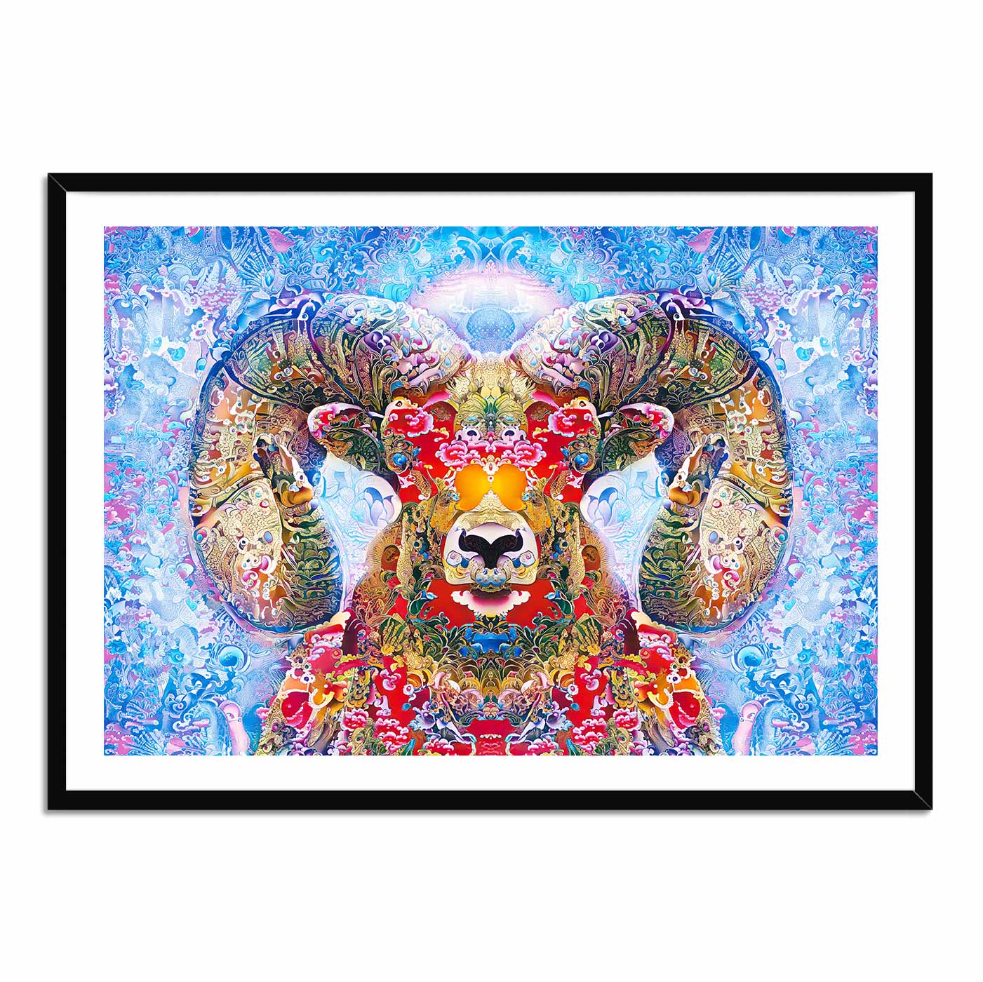 'RA AM' Framed Print