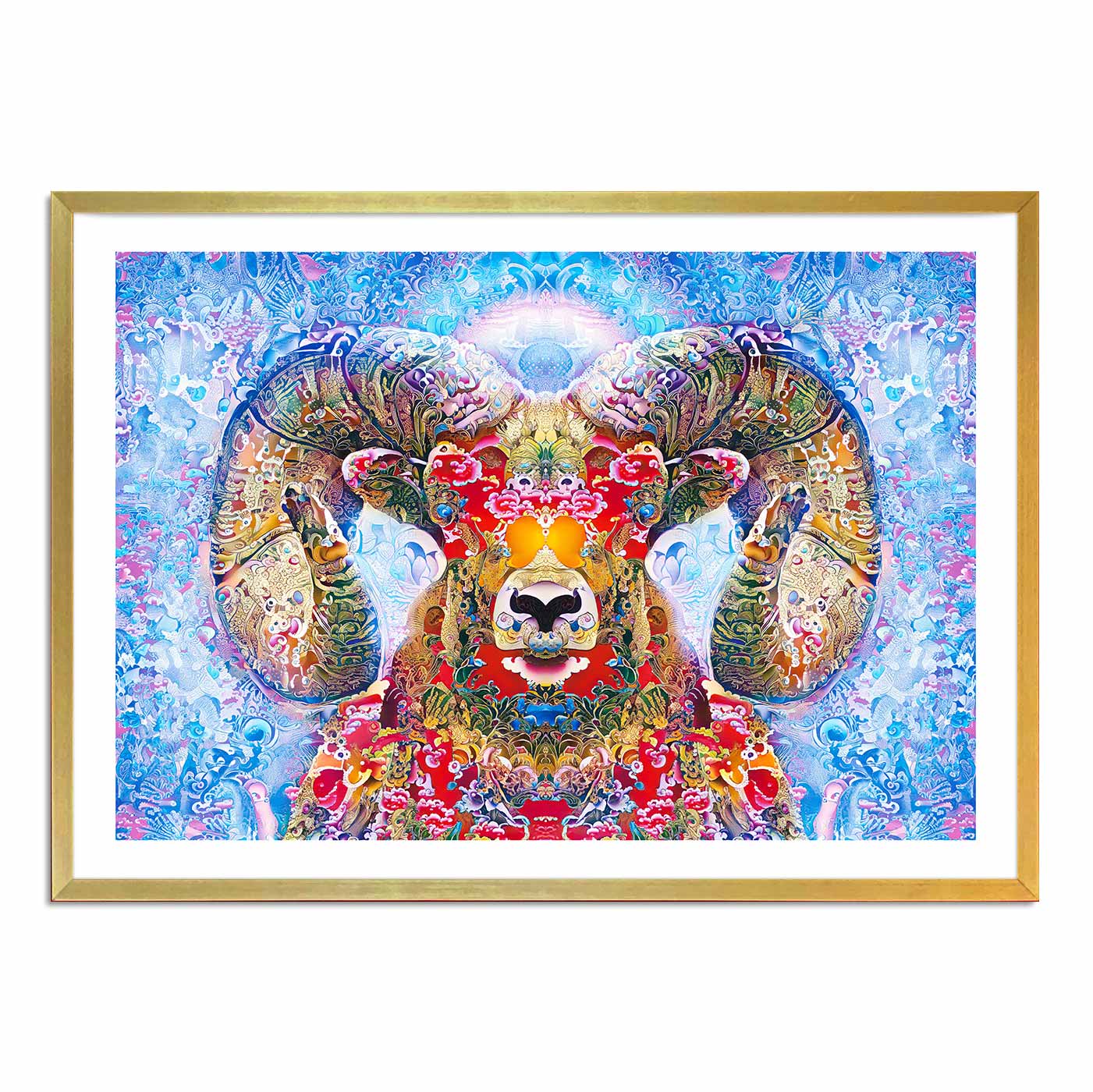 'RA AM' Framed Print