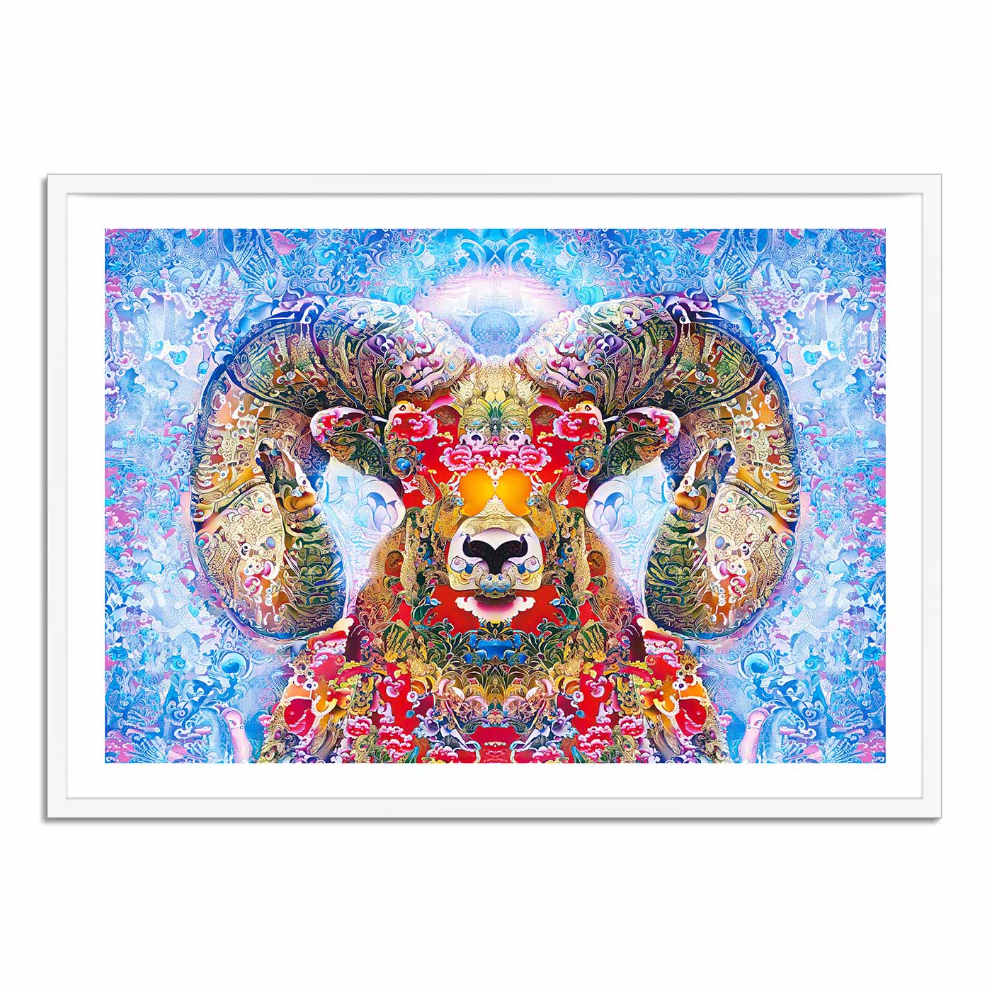 'RA AM' Framed Print