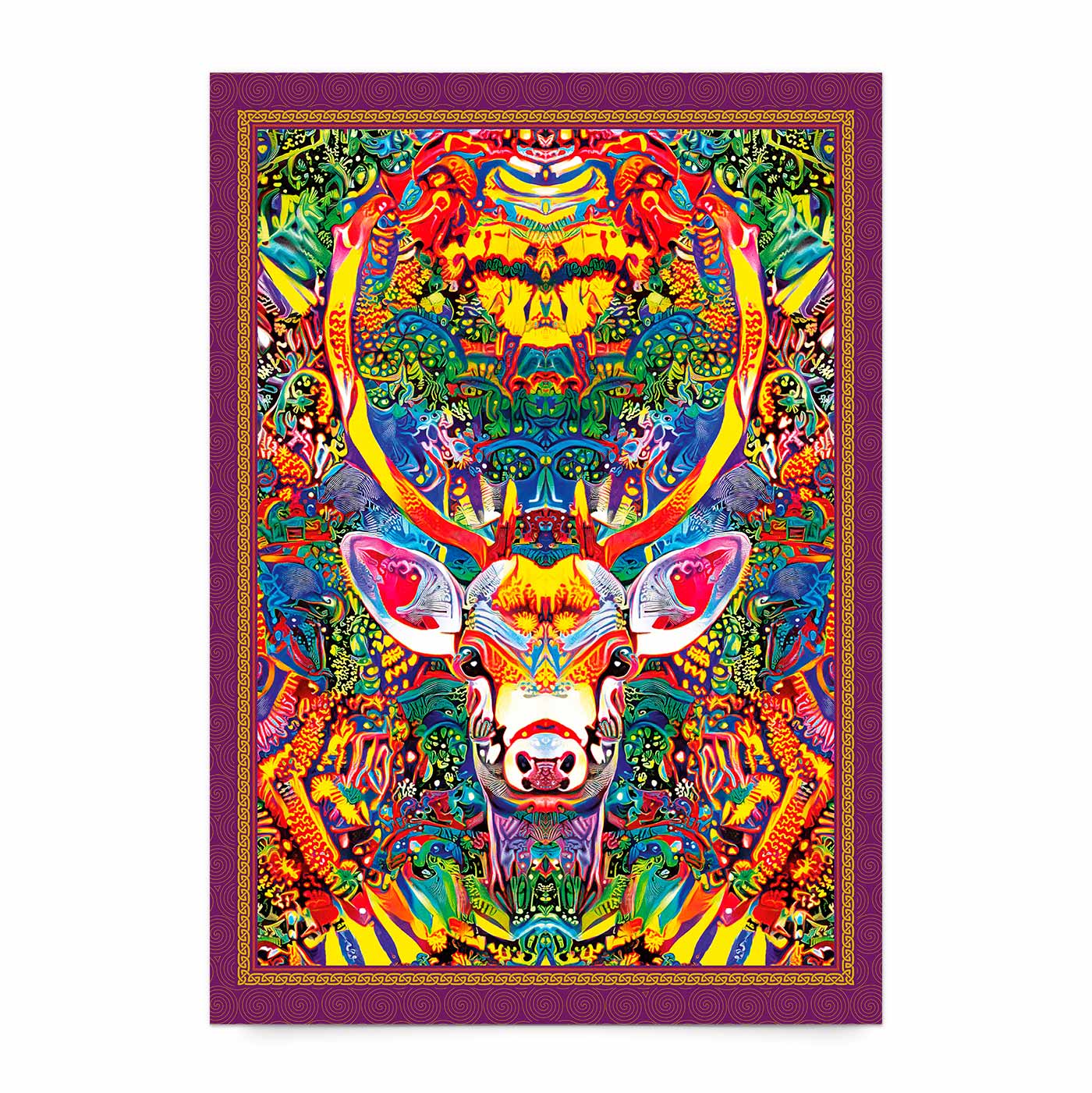 'Medicine Deer' Fine Art Print