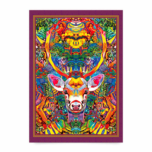 'Medicine Deer' Fine Art Print