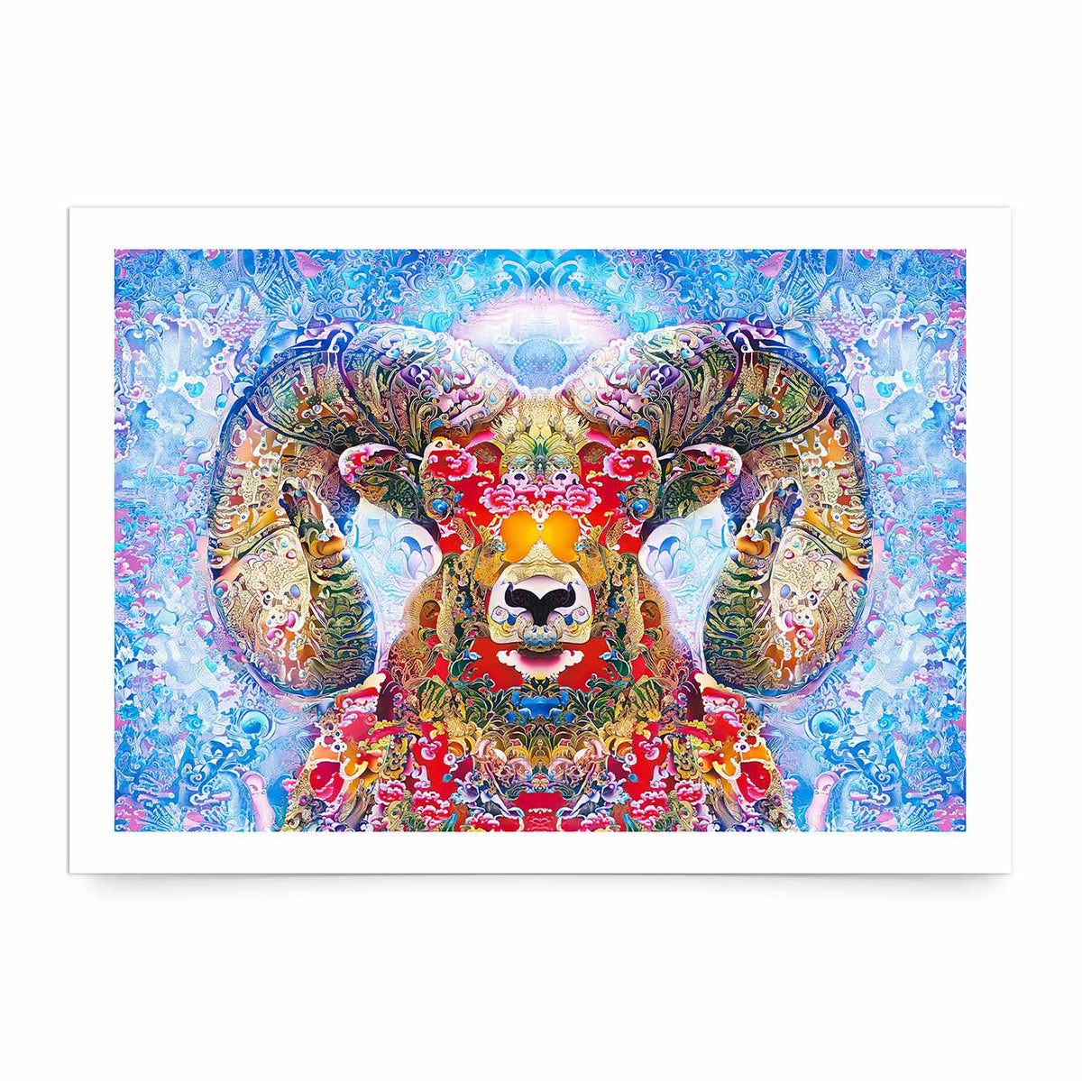 'RA AM' Framed Print